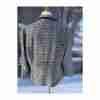 Tanjay Boucle Knit Blazer Black White SIngle Breast Velvet Trim Sz 14P - Image 4