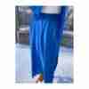 90s Electric Blue Chiffon Skirt Set Tank Beaded Midi Sheer Layered Festival - Image 7