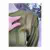 1980s Marika Blu Silk Blouse Avant Garde Olive Green Jaquard Stripe Italian Designer - Image 2