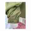 1980s Marika Blu Silk Blouse Avant Garde Olive Green Jaquard Stripe Italian Designer - Image 8