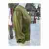 1980s Marika Blu Silk Blouse Avant Garde Olive Green Jaquard Stripe Italian Designer - Image 10