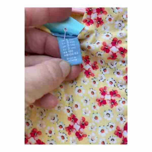 Baby Gap Prairie Floral Dress Sz 3 Years Ruffle Cottagecore - Image 5