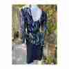 Vintage 80s Nu-Mode Power Shoulder Asymmetrical Dress Princess Diana - Image 7