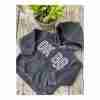 OshKosh B'Gosh Black Hoodie Sweater Full Zip Fleece