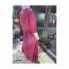 Vtg | 70s P.S. I Love You Mauve Western Skirt Set Rayon Poly Slub Gauze Kercheif Sz 9/10 - Image 16