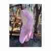 Vintage Pink Gingham Dress Smock Apron White Trim - Image 2