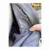 Reitmans Grey Faux Leather Jacket Asymmetric Zip Sz 20 - Image 3