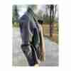 Reitmans Grey Faux Leather Jacket Asymmetric Zip Sz 20 - Image 6