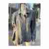 Reitmans Grey Faux Leather Jacket Asymmetric Zip Sz 20