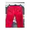 Ralph Lauren Denim & Supply Red Waxed Skinny Jeans Low Rise Moto Zip Pockets Sz 25/32 - Image 2
