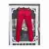 Ralph Lauren Denim & Supply Red Waxed Skinny Jeans Low Rise Moto Zip Pockets Sz 25/32 - Image 4