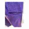 Vintage 50s Shift Dress Mod Purple Waffle Knit Short Sleeve Pockets - Image 5
