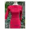 1950s Wiggle Dress Mad Men Wool Coctail Midi Party - Image 15