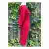 1950s Wiggle Dress Mad Men Wool Coctail Midi Party - Image 5
