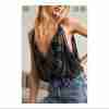Intimately Free People Siren Song Printed Wrap Bodysuit Sleeveless Sz XS NWT - Image 3