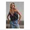 Intimately Free People Siren Song Printed Wrap Bodysuit Sleeveless Sz XS NWT - Image 2