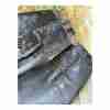 90s Black Satin Floral Mini Skirt Structured Sz XS - Image 10